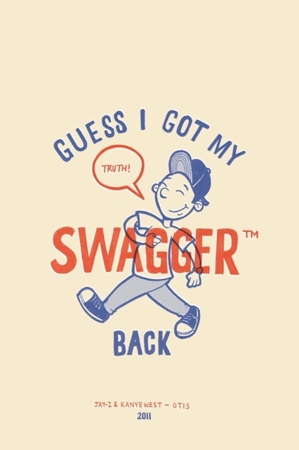 OTIS #west #kanye #z #illustration #jay #type