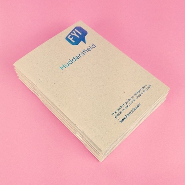 FYI — Huddersfield Edition One by A.N.D Studio #foiling #guide #print #design #graphic #book #cover #craft #layout #editorial