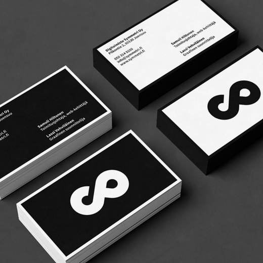 Symmetri Identity Print Narvik Design Studio #print #cards #business
