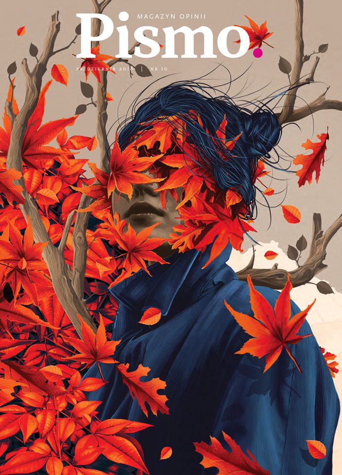 Pismo Magazine cover illustration, October issue, 2018