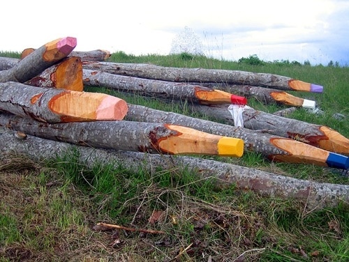 poppytalk: Art in the Landscape #large #format #art #installation