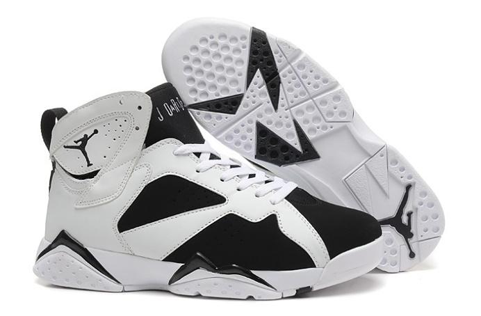 New Nike Air Jordan Vii 7 Mens White Black Spacial