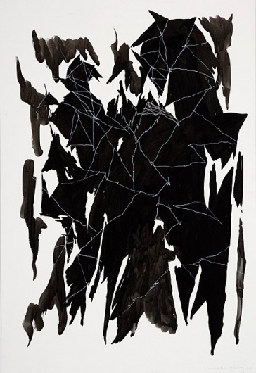 but does it float #abstract #black #painting #zander #blom
