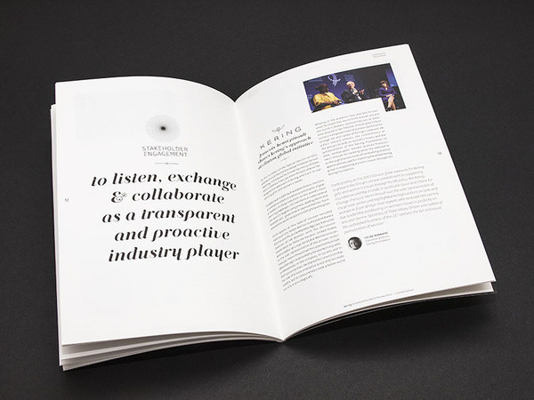 KERING - Sustainability Watch Review - Limited Edition #loop #print #design #graphic #direction #art #recycled #editorial