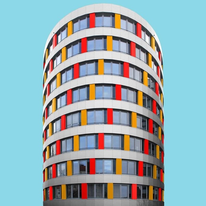 Paul Eis Reimagines German Architecture By Adding Some Colour Himself
