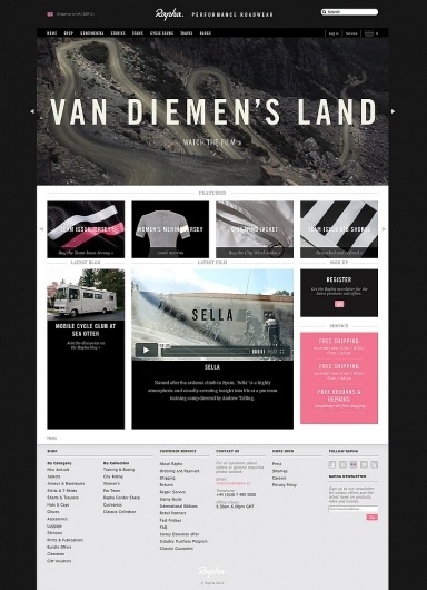 All sizes | Rapha | Flickr - Photo Sharing! #homepage #carousel #lyout #design #website #rapha #condensed #web