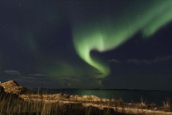 Aurora Landscape by Gunnar Eiríkur Hauksson #aurora #photography #landscape
