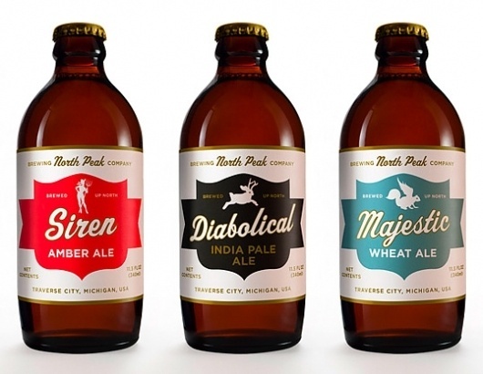 Northern United Brewing Company : Lovely Package . Curating the very best packaging design. #beer #branding #design #logo #package