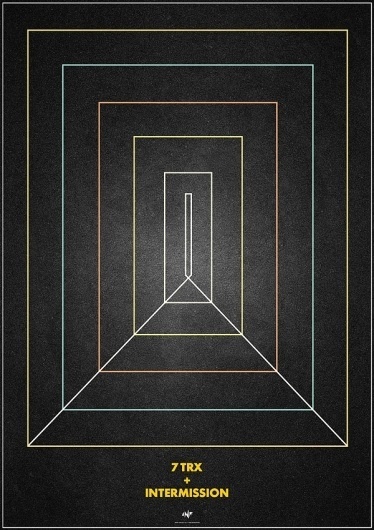 inf007pstr_600.jpg (JPEG Image, 600x849 pixels) #tron #cyan #print #yellow #orange #intermission #poster