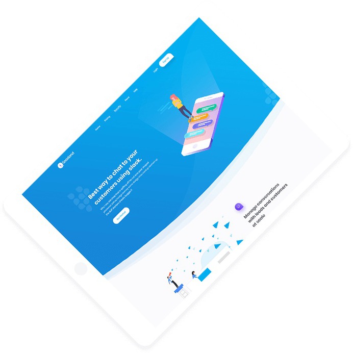 SaasLand - true multi-purpose theme for startups, business, agencies and more