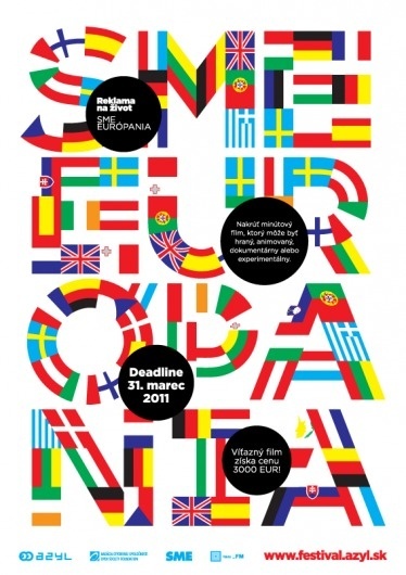 Sme Európania — Design | Urtd #flags #poster