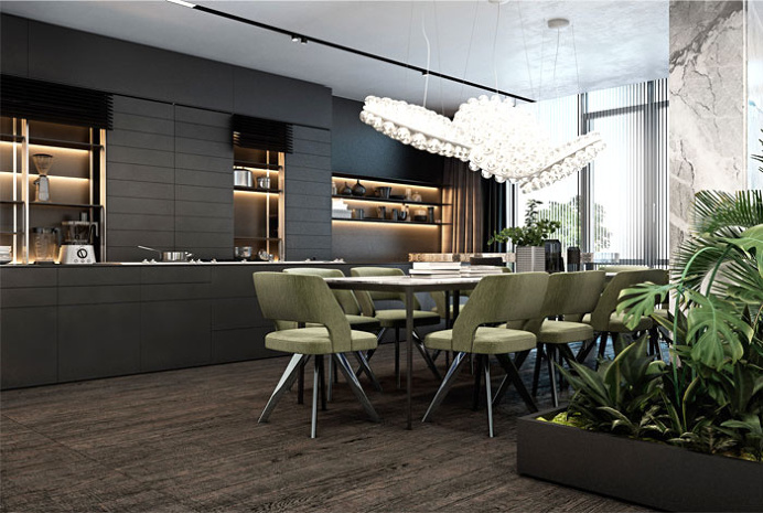 Luxury Apartment by Iryna Dzhemesiuk and Vitaly Yurov - #decor, #interior, #home