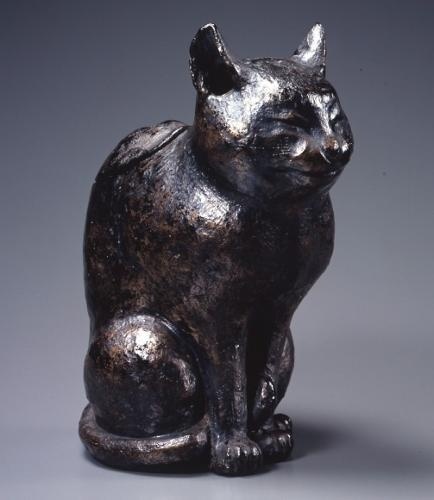 4 | Internet, Meet The Cats Of 19th Century Japan | Co.Design | business + design #sculpture #clay #cat #bronze #japan
