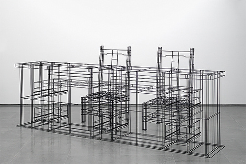 CJWHO ™ (Wire Frame Furniture by NOIZ Architects Say...) #frame #design #interiors #furniture #architecture #wire #art #3d