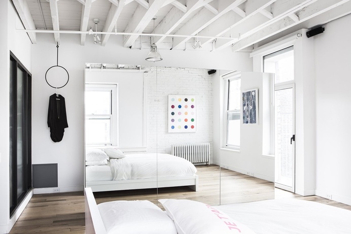 Grand St Loft by Amee Allsop. Photo by Glen Allsop. #ameeallsop #glenallsop #bedroom