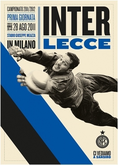 Creative Review - Leftloft scoring for Inter #football #typography