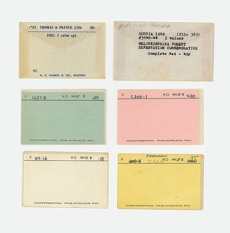 FFFFOUND! | Magnificent Ruin #small #catalog #vintage #type #cards #pastel