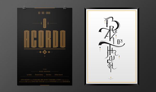 Posters on Behance #print #poster