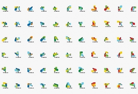 MIT Media Lab, Full of Squares - Brand New #identity
