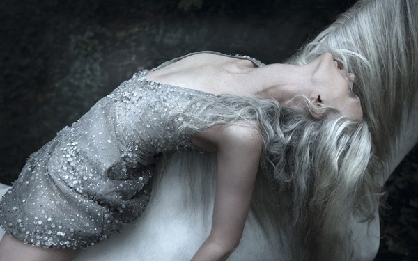 sve20120301h009 #horse #woman #sundsbo #ethereal #dreamy #whites #solve