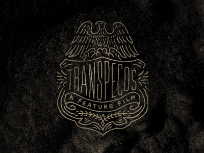 Transpecos_badge_2 #logo #lettering #typography