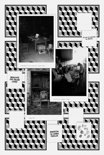 Prada Font Club : Philippe Desarzens / Graphic design #pattern