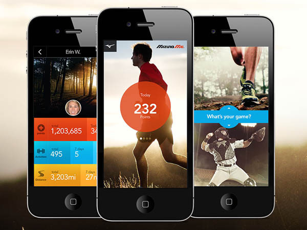 Fitness Mobile App UI