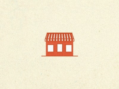 Dribbble - Boutique Icon by Dev Gupta #shop