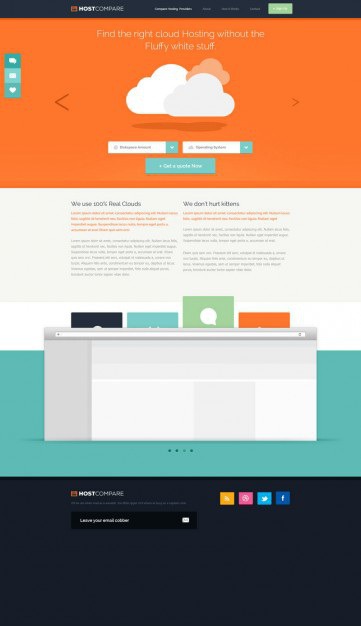 Cloud interface for stilysh web design Free Psd. See more inspiration related to Design, Cloud, Web, Clouds, Web design, Psd, Material, Interface, Stylish, Vertical and Psd material on Freepik.