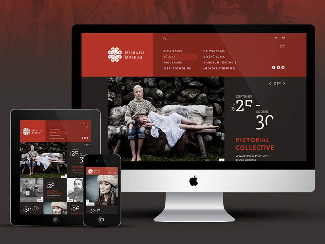 Entnography : Free Museum PSD Web Template
