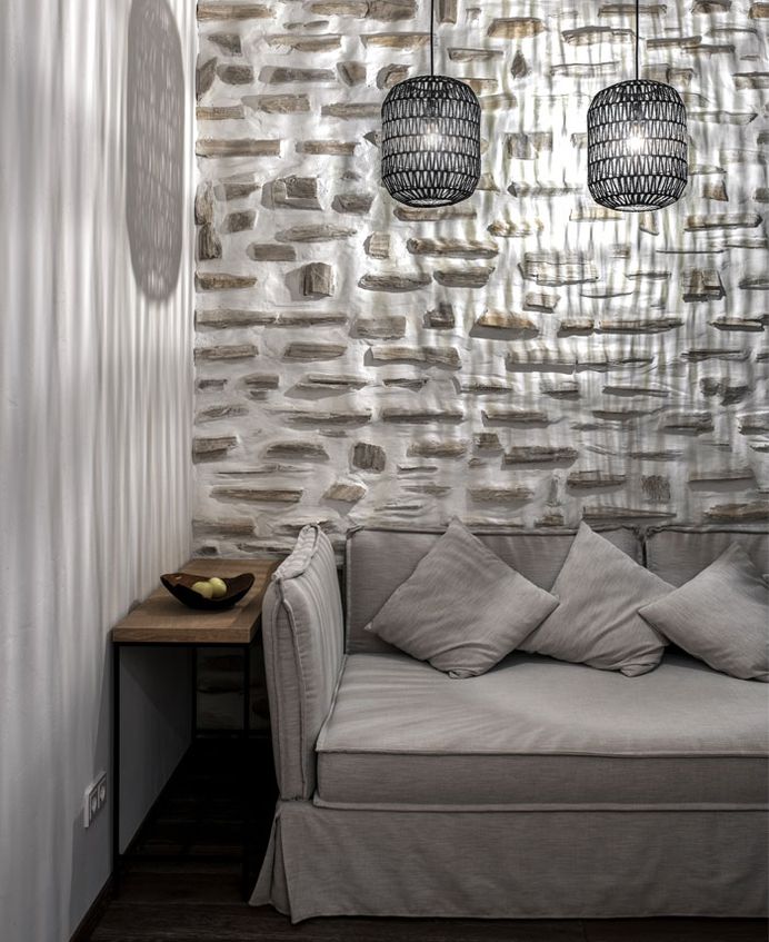Classic Textures Wood and Stone at Forest House by FORM Bureau - InteriorZine