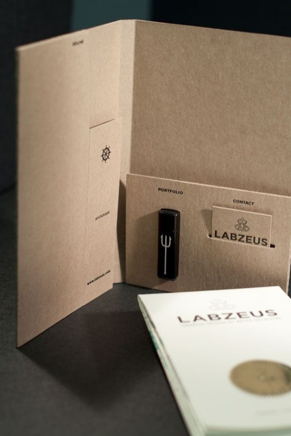 labzeus folder - would be an amazing way to present a portfolio for an interview #self #promo