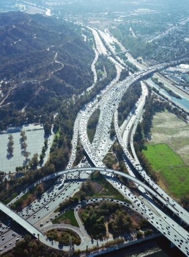 Aufschnitt/ #los #traffic #aerial #angeles