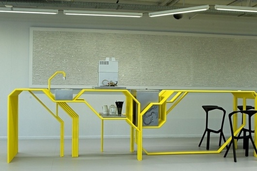 Studio 1:1 Designs Splashes Color Into A New ICT Center | #interior #design