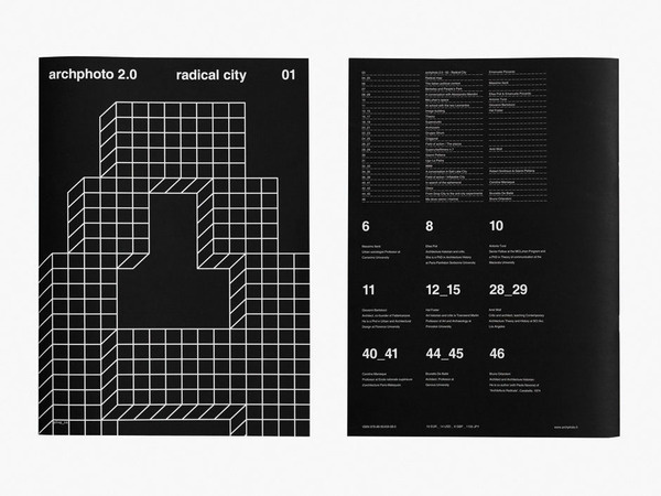 ARTIVA DESIGN #print #city #monochrome #grid #radical #typography