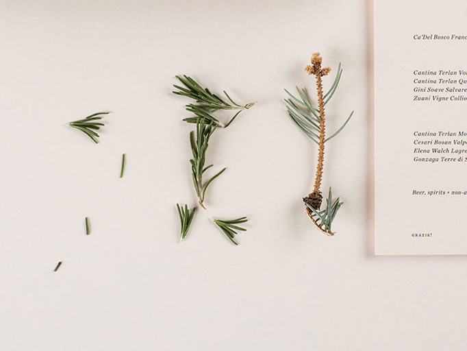 Trentina #menu #identity #food #print