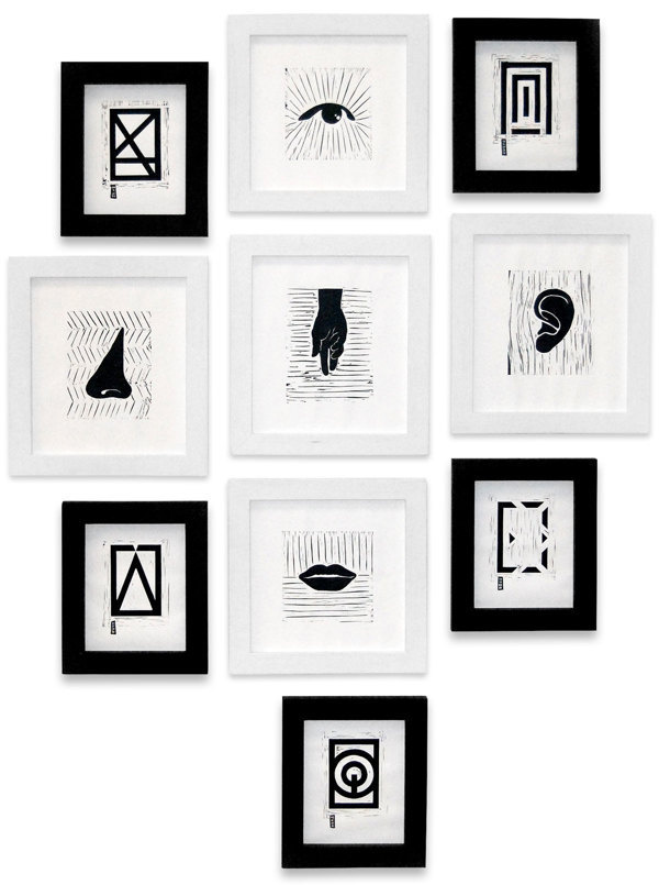 Senses & Functions | Exhibition on Behance #frames #pictures