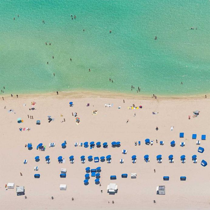 Aerial Views of Miami by Bernhard Lang