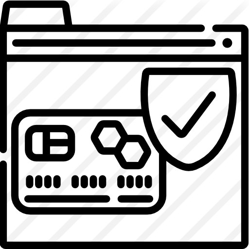 See more icon inspiration related to seo and web, commerce and shopping, payment method, online shopping, shopping basket, credit card, payment, protection, secure, interface, security and shield on Flaticon.