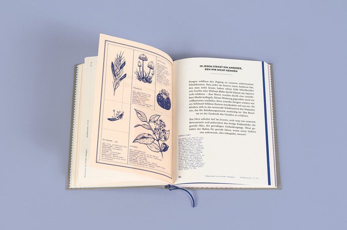 #lexicon #unconscious #grey #book #editorial #screenprint #blue #typography #illustration #infographic