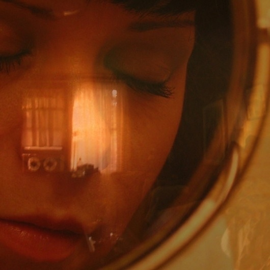 Picture of the Day - Sleep 2108 | TechedOn #girl #sleep #space #sci #fi #face #suit #future
