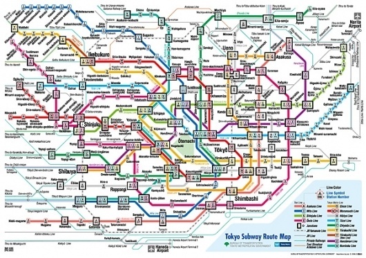 A Perfect Design? - Jamie Wieck - Design, Illustration & Creative Thinking #information #visualisation #design #subway #tokyo #data #maps