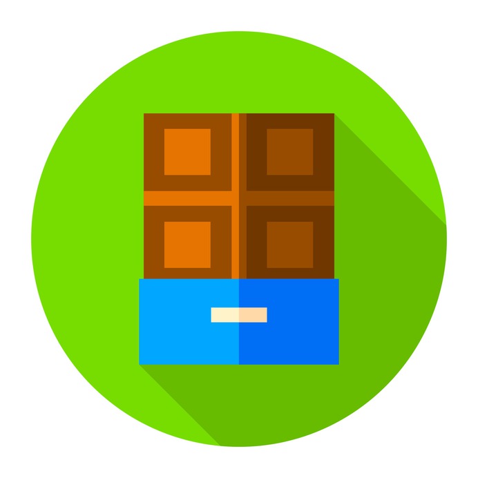 See more icon inspiration related to food and restaurant, cacao, dessert, chocolate, candies, candy, bar, sweet, snack and food on Flaticon.