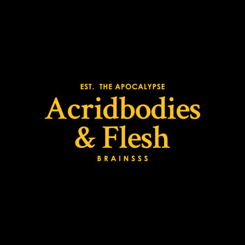 Acridbodies & Flesh #brand #parody #logo