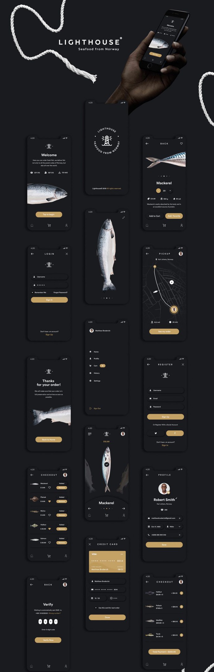 Lighthouse – Seafood from Norway.