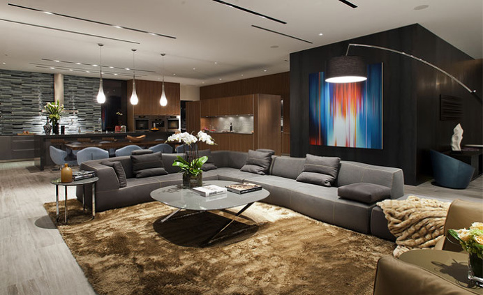 Spectacular Luxury Desert House - #livingroom, #decor, #interior, home, living room