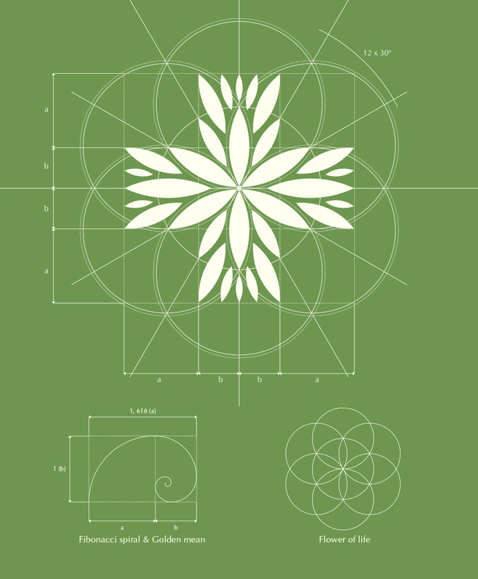 Czech Medical Herbs logo design #logo #design #identity #branding