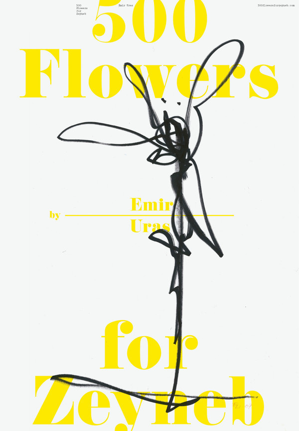 500 Flowers for Zeyneb — Company #flower #zeyneb #poster #company
