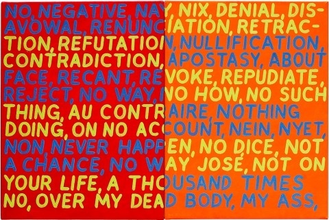 Mel Bochner | PICDIT #painting #text #art