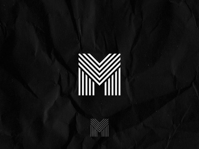 M Line Letter Mark Logo Design Concept letter mark m letter m logo m modern minimal logo mark logo design logo concept logo letter identity concept clean branding